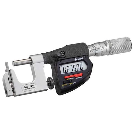Starrett Wireless Digital Multi Anvil Micrometer W790.1AFL-1