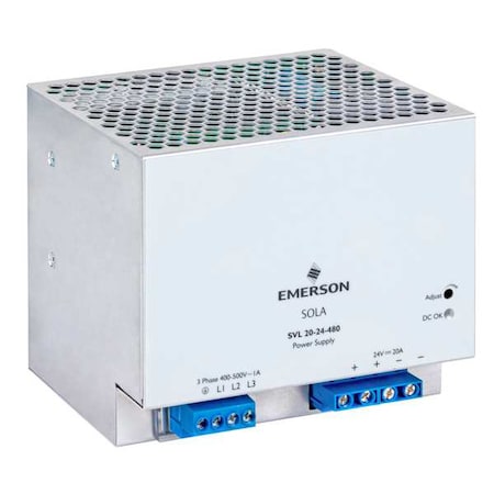 Solahd Din Rail Power Supply, 20 A, 480 W SVL2024480