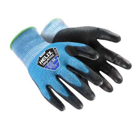 Hexarmor Cut-Resistant Gloves, Cut Level A5 , Not Applicable , Tacky; Textured , L 1 PR 3020-L (9)