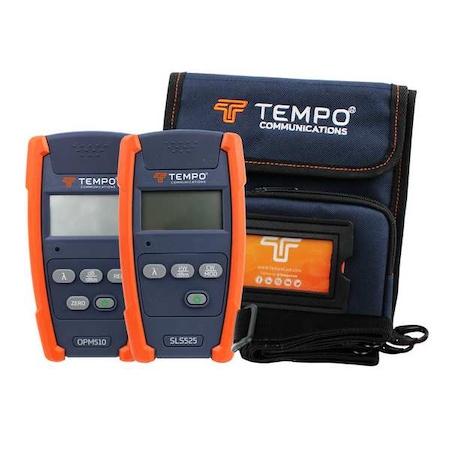 Tempo Communications Light Source Power Meter Kit MM DUAL KIT