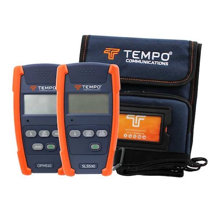 Tempo Communications Light Source Power Meter Kit SM T PON KIT