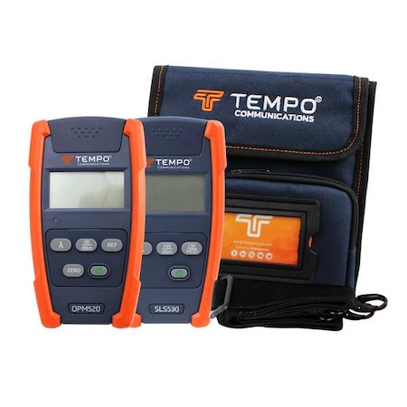 Tempo Communications Light Source Power Meter Kit SM T PON KIT HP