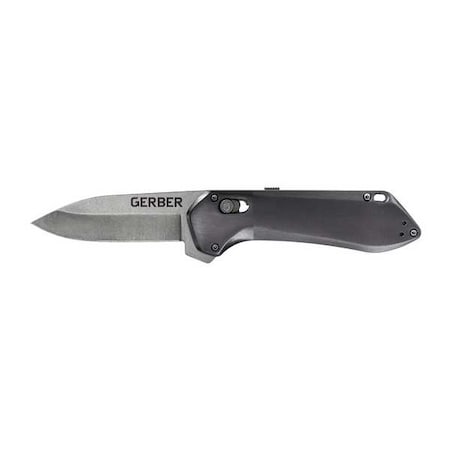 Gerber Folding Knife, 7 in Overall L 31-003507
