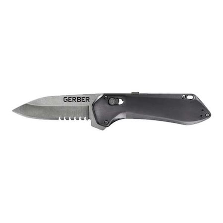 Gerber Folding Knife, 7 in Overall L 31-003509