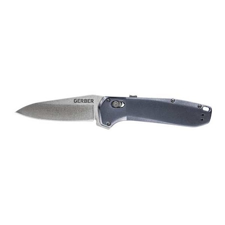 Gerber Folding Knife, 8 in Overall L 31-003673