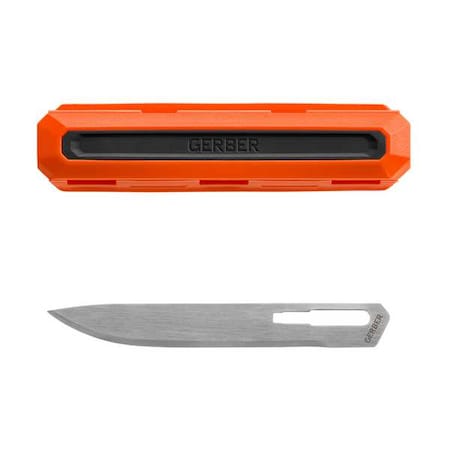 Gerber Fixed Blade Knife, 3-1/2 in Overall L 31-003085