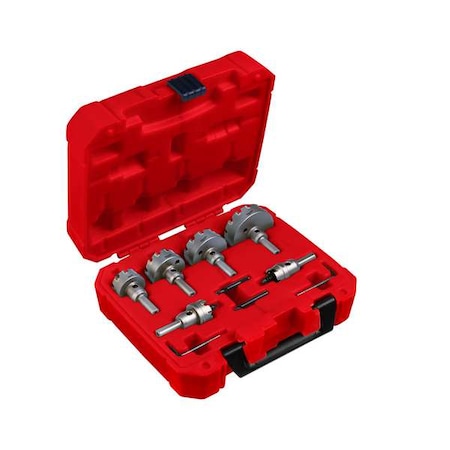 MILWAUKEE 8pc One-Piece Carbide Hole Cutter Set (49-22-8620) | Zoro