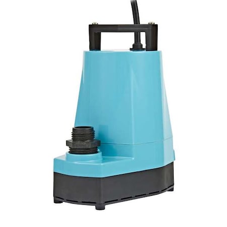 Little Giant Pump Plug-In Utility Pump, 10ft, 8.125 in H, 115V AC 505723