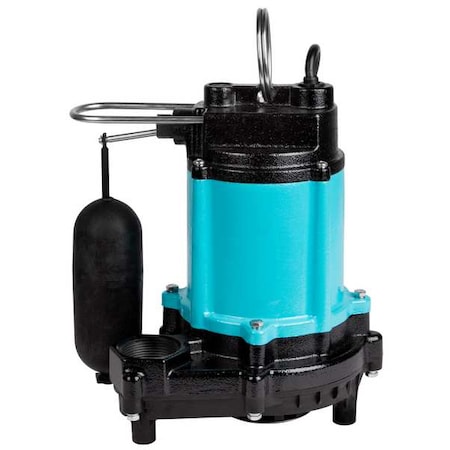 Little Giant Pump Submersible Sump Pump, 10ft, 11.25 in, 115V AC 510803