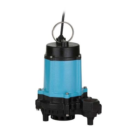 Little Giant Pump SubmersibleSumpPump, 10ft, 11.125in, 115VAC 510801
