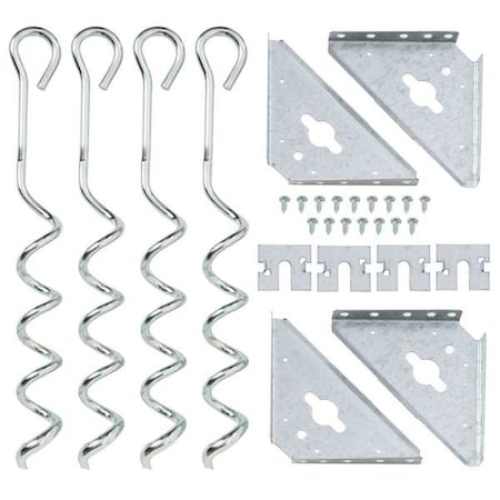 Arrow Storage Products Steel Earth Anchor Kit AK600