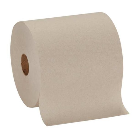 Georgia-Pacific Pacific Blue Basic Hardwound Paper Towels, 1 Ply, Continuous Roll Sheets, 1,000 ft, Brown, 6 PK 26313