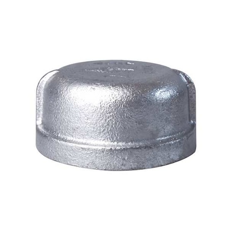 Zoro Select Street Elbow, 90 Deg, 2-1/2 In, NPT, Galv 783YD2