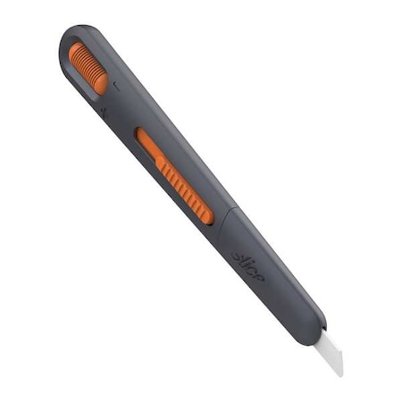 Slice Utility Knife, Spring-Loaded Retraction 5 1/2 in L 10474
