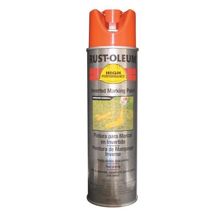 Rust-Oleum Inverted Marking Paint, 20oz, Alert Orange V2354838V