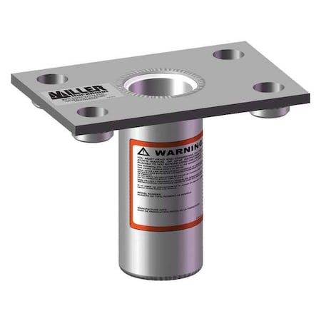 Honeywell Miller Flush Floor Mount Sleeve - Stainless Steel DH-20SS/