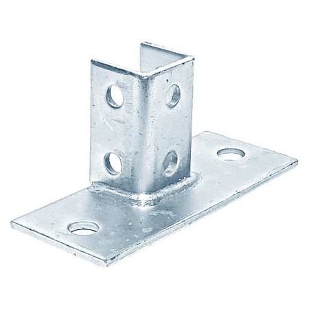 Vast Post Base, 3-1/4X8" Flush Mount E/G V63SQEG