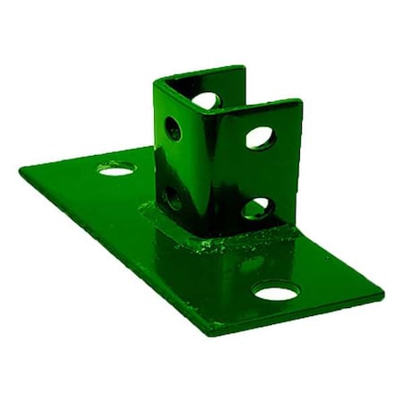 Vast Strut Channel Fitting, Green, 1/4 V63SQGN