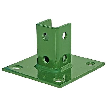 Vast Strut Channel Fitting, Green, 1/4 V6SQGN