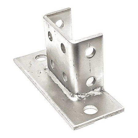 Vast Strut Channel Fitting, Silver, 1/4 V71SQS2
