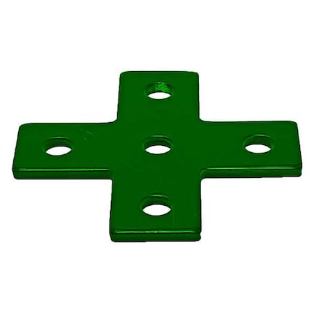 Vast Strut Channel Fitting, Green, 1/4 V349GN