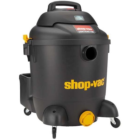 Shop-Vac Wet/Dry Shop Vacuum, 12 gal Tank Size, Plastic, 2 in Vacuum Hose Dia, 12 ft Hose 9627106