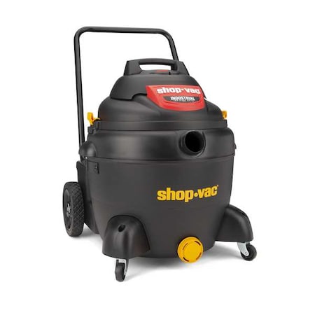 Shop-Vac Wet/Dry Shop Vacuum: 16 gal Tank Size, Plastic, 2 in Vacuum Hose Dia, 12 ft Hose 9593406