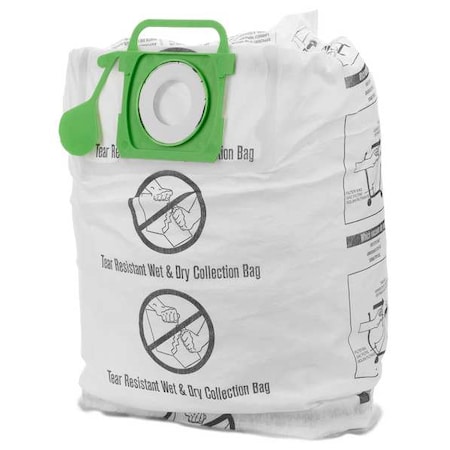 Shop-Vac Vacuum Bag, Cloth, PK2 9021533