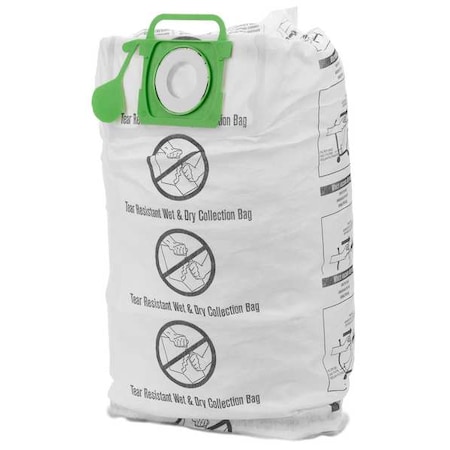 Shop-Vac Vacuum Bag, Cloth, PK2 9021633