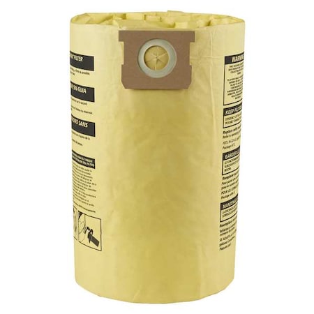 Shop-Vac Vacuum Bag, Paper, PK2 9067333