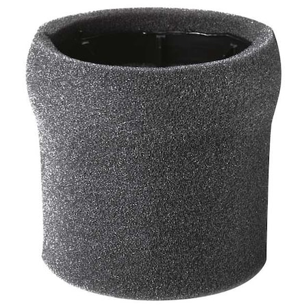 Shop-Vac Sleeve Filter, 6 1/2 in H, Foam 9058533