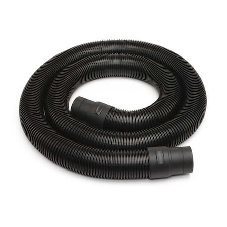 Shop-Vac Vacuum Hose, 2 1/2 in Hose Dia., 8 ft Hose Length, Plastic, Black 9050333