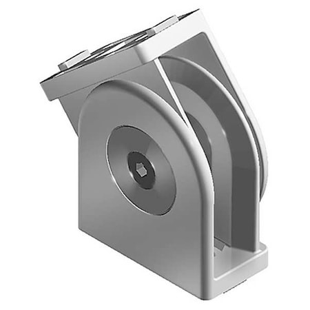 Fath Pivot Joint, Zinc, Silver, 100 mm, 40 mm 093G4080AN