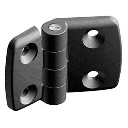 Fath Hinge, Polyamide, Black, 48 mm, 59 mm 095K3030F00
