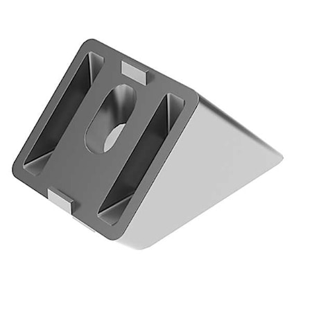 Fath AngleConnector45, Alum, Gry, 38mm, 38mm, PK2 093WS38145N08