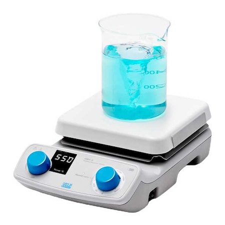 Velp Scientific Hot Plate Stirrer, 4 gal, Square, Ceramic F20510554