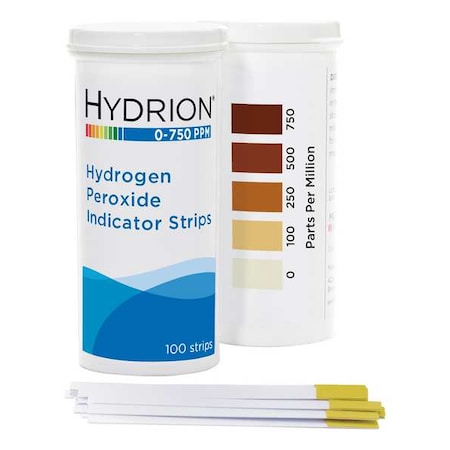 Hydrion Test, 100-750 ppm Hydrogen Peroxide, PK6 HP-750