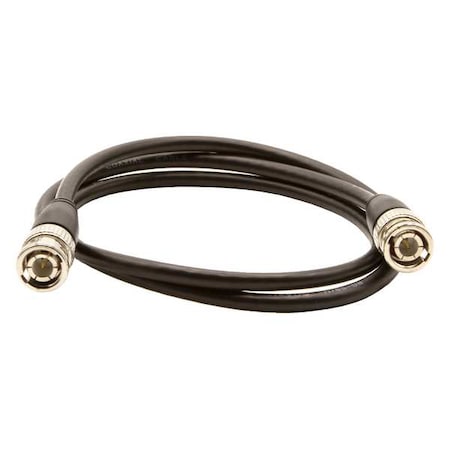 Triplett Cable Assembly, Black, 3 ft 301-RG59-301/36