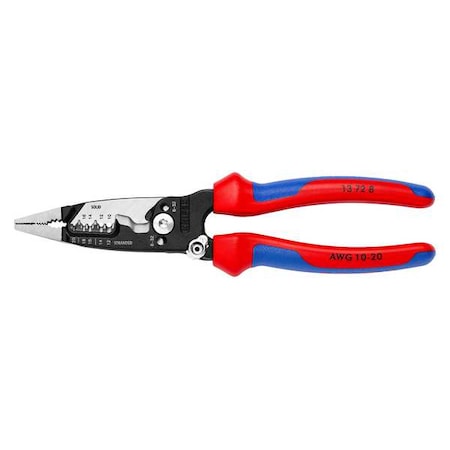 KNIPEX Forged Wire Stripper, 8 in, Cordless 13 72 8