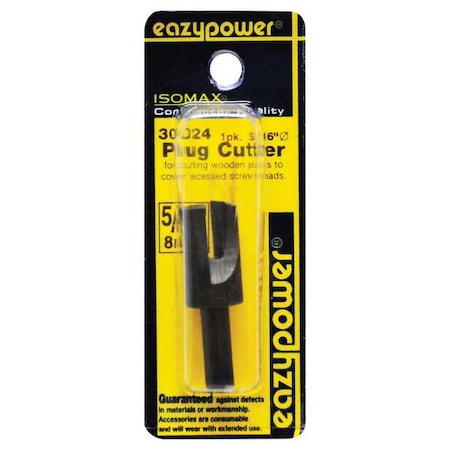Eazypower Plug, 5/16" Dia., For Screw Head 30024