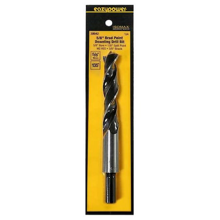 Eazypower Brad-Point Drill Bit, 5/8" Size 30042