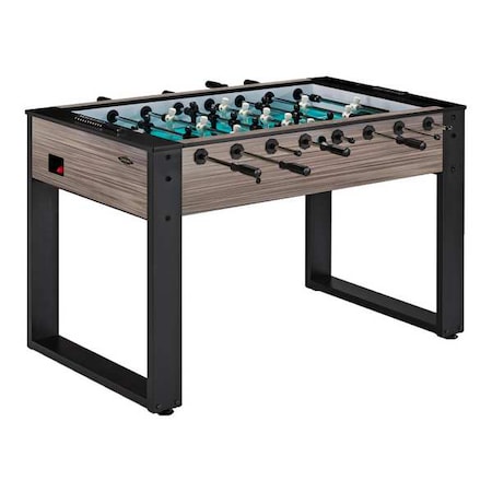 Brunswick Billiards Foosball Table, 55.1 in L, Black/Silver 51871692001