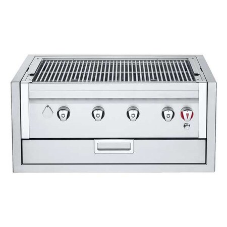 Crown Verity Gas Grill, 64500 BtuH, 35"L x 32"H x 24" D IBI30NG-GO