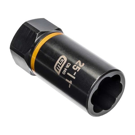 Gearwrench 1/2" Drive Bolt Biter Impact Deep Extraction Socket 25mm- (1-") 86080