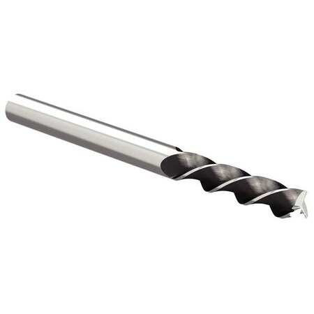 Widia Square End Mill, 3 mm, Carbide 3A09M03000SZT UNCOATED