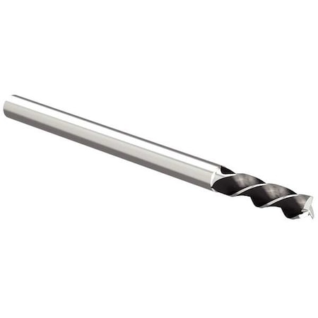 Widia Corner Radius End Mill, 0.2 in, 3, Single 3AP9M05002RAT UNCOATED