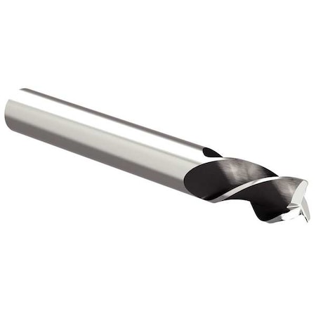 Widia Corner Radius End Mill, 1 in, Carbide 3A09E2500ARJT UNCOATED