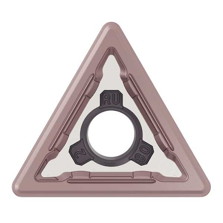 Widia Triangle Turning Insert, 3/8 in, TNMG, 0.0312 in TNMG332RU WP15CT