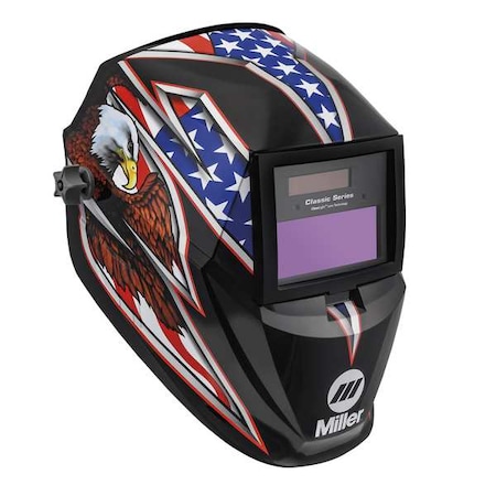 Miller Electric Welding Helmet, Liberty Graphics 287820