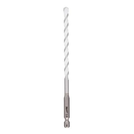 Milwaukee Tool 1/4 in. x 4 in. x 6 in. SHOCKWAVE Impact Duty Carbide Multi-Material Drill Bit 48-20-8886